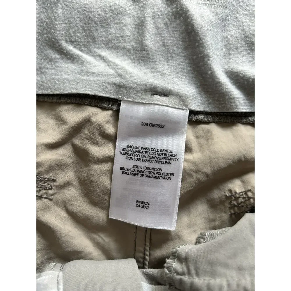 Mountain Hardwear Convertible Zip Off Hiking Pants Men’s M Regular Gray Nylon